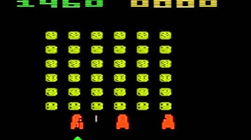 Face Invaders Deluxe by Barry Laws Jr. (Atari 2600) - Vizzed.com GamePlay (rom hack)