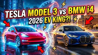 🚗 Tesla Model 3 vs BMW i4 — Which EV Should You Buy in 2026? ⚡