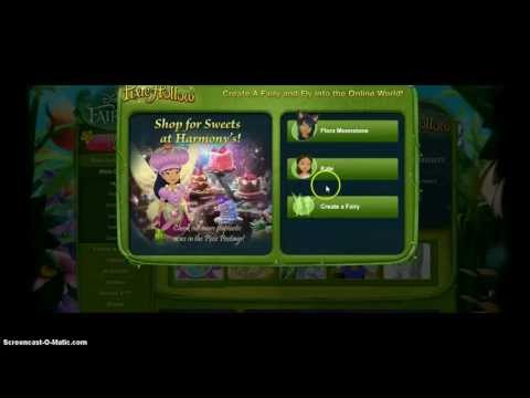 How to creat a 3 fairy account on Pixie Hollow!