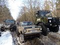 ОДИН среди ЛЬДОВ и МОНСТРОВ МегаЗАЗ-Zalu@aZ  4x4 OFF ROAD на ТАНКОВОЙ ДОРОГЕ