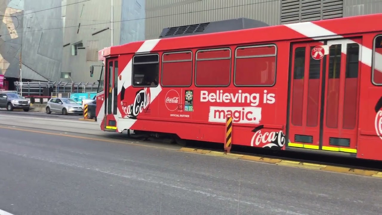 Coca-Cola FIFA Womens World Cup 2023 tram B2 2093 Flinders St