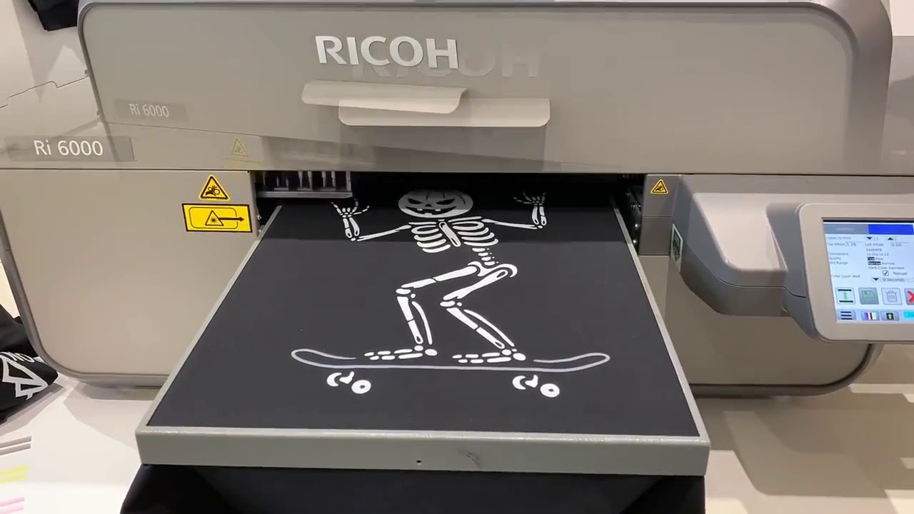 Ricoh Ri6000 DTG printer