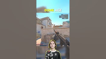 DONK INSANE ACE 😱 #cs2 #csgo #cs2moments #faceit #faceitlvl10 #donk #shorts