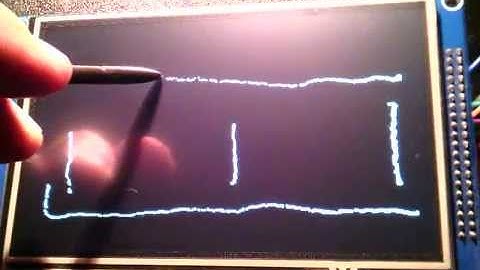 ssd1963 5" micromite+ MMBasic V4.7B21 test touch