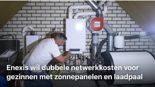 Dubbele netwerkkosten bij zonnepanelen en laadpaal?!