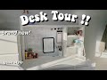 DESK TOUR! | how to stay organised