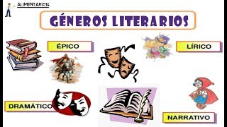 Géneros Literarios (Épico - Lírico - Dramático y Narrativa) || Resumen -  YouTube