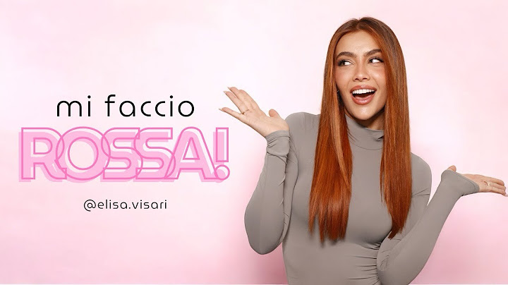 MI FACCIO ROSSA !