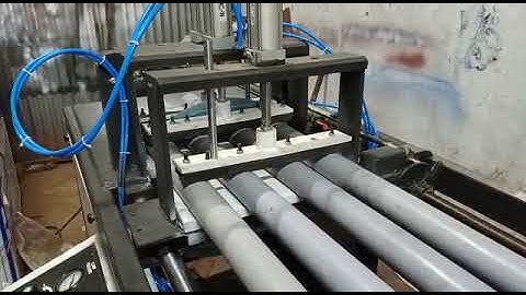 AUTOMATIC PVC PIPE CUTTER MACHINE