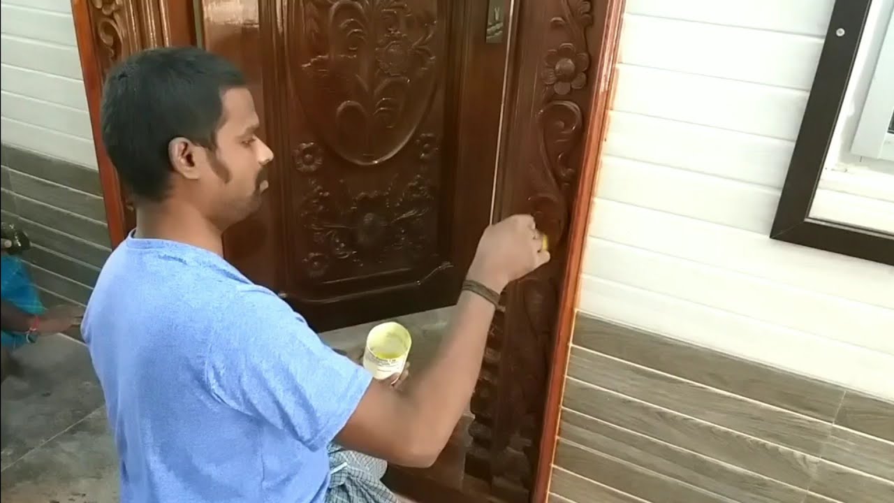 Sheenlac wood polish applying French Wood Polish YouTube