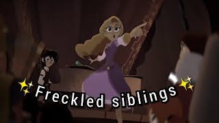 TTS but it's only the freckled siblings being wholesome - Tangled/TTS