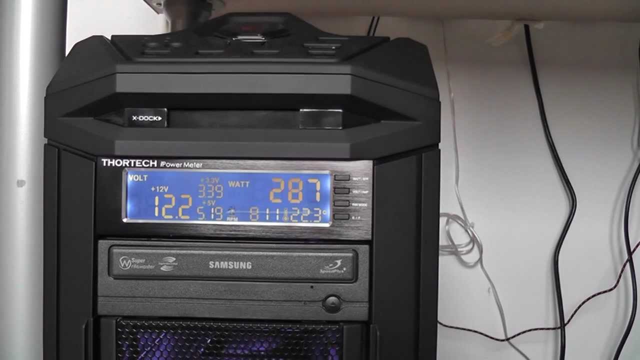 Stromverbrauch Gamer PC - YouTube