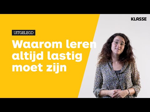 Video: Waarom Je Constant Moet Leren