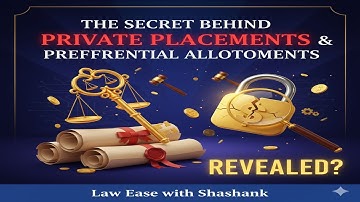 ⚖️The Secret Behind Private Placements and Preferential Allotments Revealed!⚖️ #privateplacement