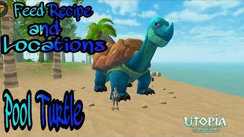 Utopia: Origins - Taming the Pool Turtle / Feed Recipe / Locations