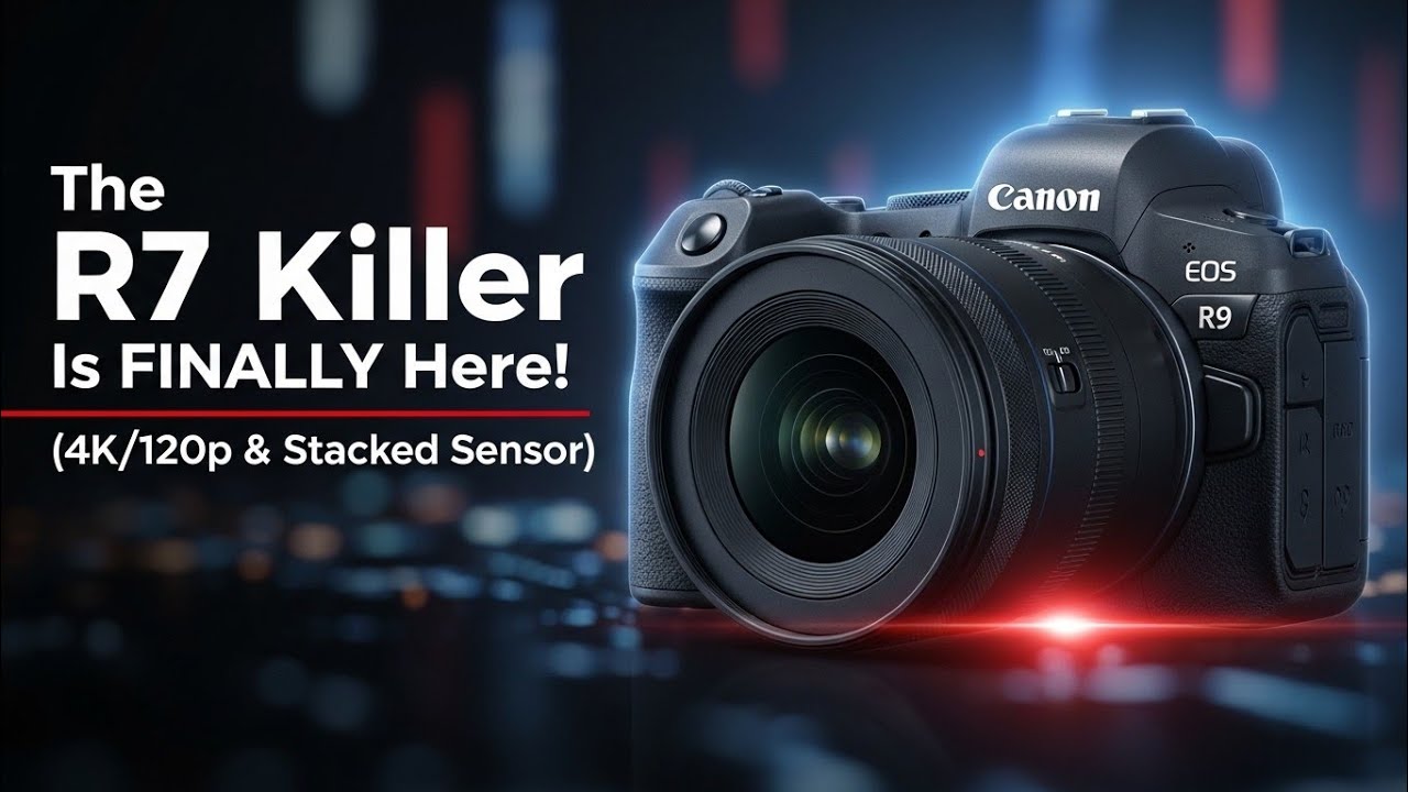 Canon EOS R9: The R7 Killer Is FINALLY Here! (4K/120p & Stacked Sensor ...