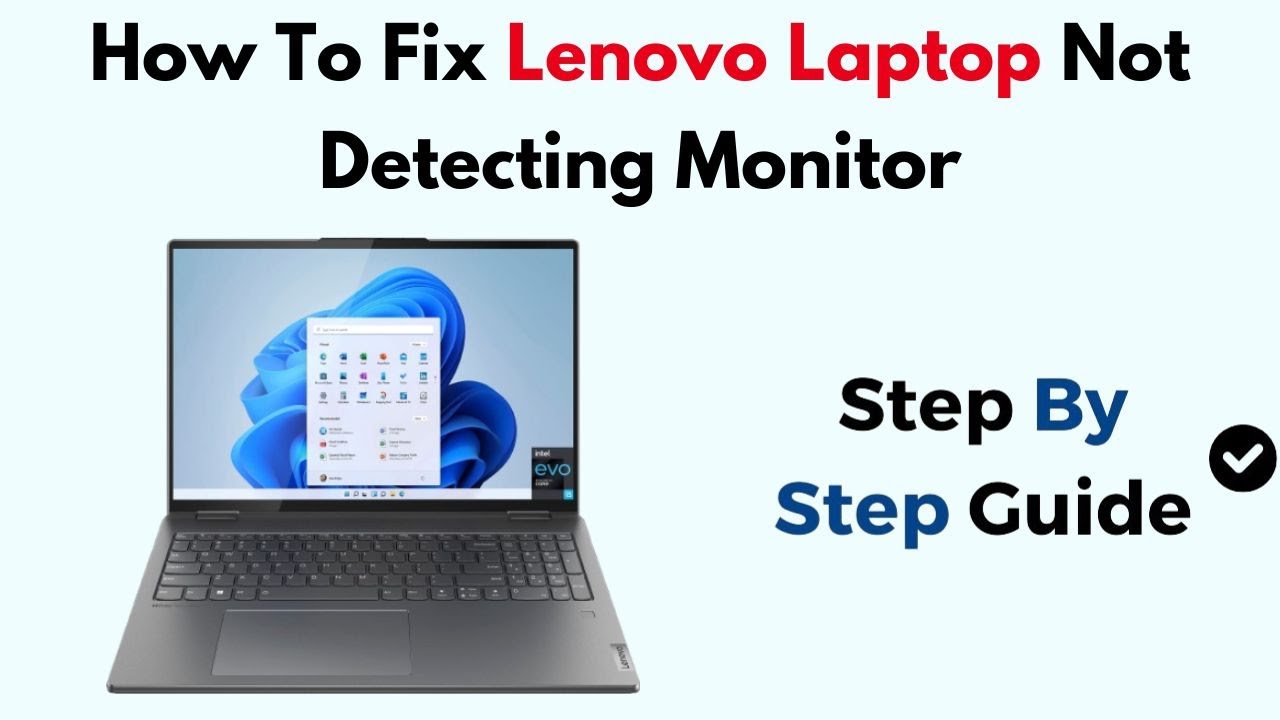 How To Fix Lenovo Laptop Not Detecting Monitor - YouTube