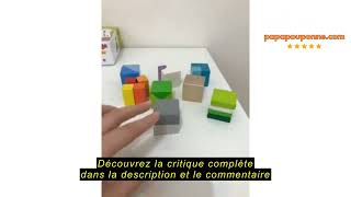 Avis sur la HABA - Jouet en Bois - Jeu d'assemblage en 3D Cubes Mix - 2 Ans et Plus - Réf 305463