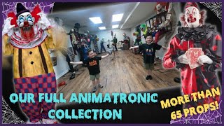 My Full 2021 Animatronic Collection | 1,000 Sub Special | 65 + animatronics | Spirit Halloween