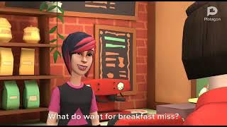 Dialogue to invite someone and to refuse the invitation.