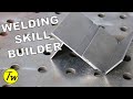 Practice welding with less material