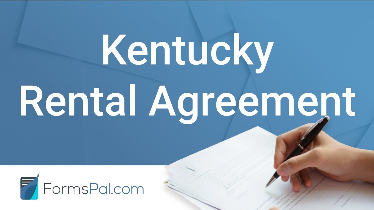 Kentucky Rental Agreement - GUIDE