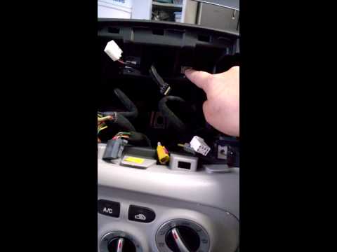 2008 hyundai accent factory stereo removal installation