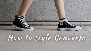 如何搭配一双匡威帆布鞋？How to style Converse Sneaker | Sylvia黄瓜瓜