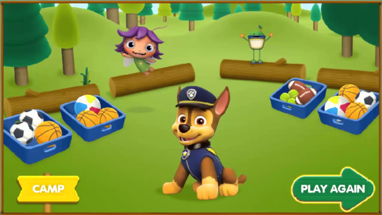 Nick Jr Camp Count and Play - Jogo Gratuito Online