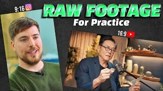 Raw Video for Editing Practice with Download Link | Raw Footage for Editing Practice | Video Editing