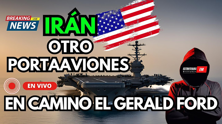 NOTICIAS ISRAEL | URGENTE TRUMP ENVÍA OTRO PORTAAVIONES EL GERALD FORD
