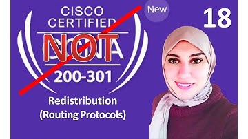 18 | Redistribution between EIGRP and OSPF routing protocols | CCNA 200-301 and CCNP | Eng. Shahinaz