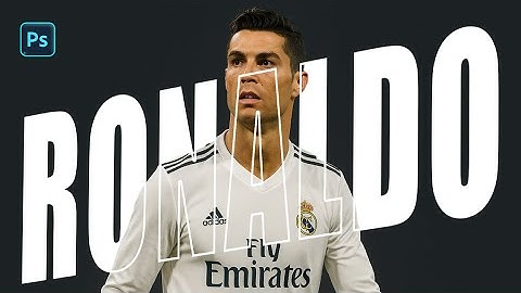 Photoshop Outline Text Effect | Elegant & Simple Font Styling Tutorial.