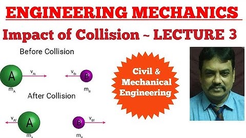 Impact of Collision Concept and Solution | Engineering Mechanics | #B.tech | #Gate