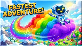 Pixel The Robot And The Rainbow Cloud Magic Adventure For Kids