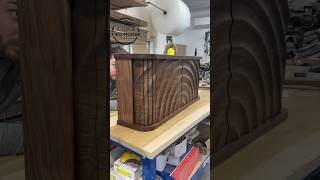 Woodworking Asmr Walnut Tambour Door For A Cabinet