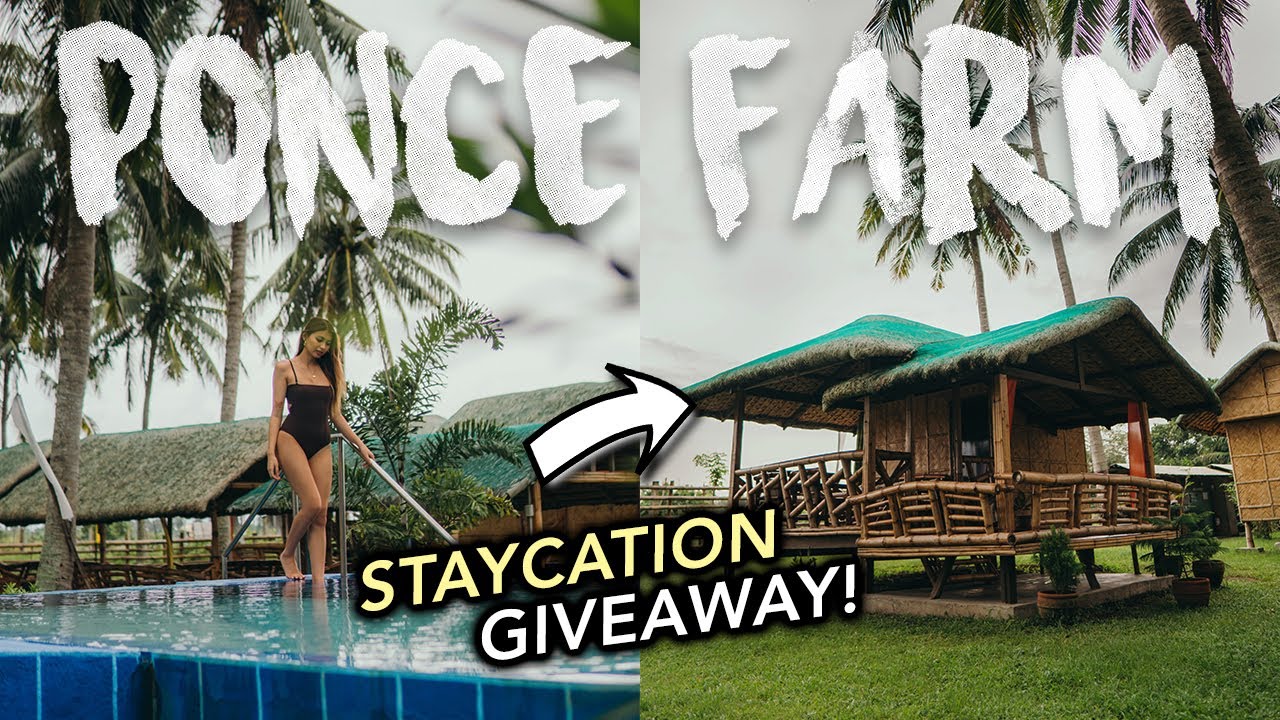 Sleeping at a FARM in the PHILIPPINES! 🌴 (WATCH TO WIN A STAYCATION!)