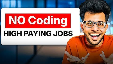No Interest in Coding 🧑🏻‍💻🚫 ? Top 6 Non Coding High Paying Jobs in 2025  After BTECH / BE ✅ 🔥