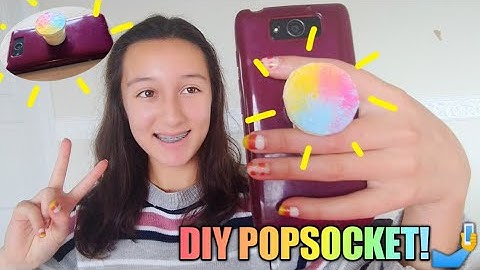 DIY POPSOCKET FROM SCRATCH!🤳😃