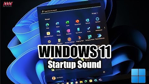 How to Enable or Disable the startup sound on Windows 11