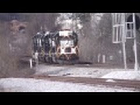 NORFOLK SOUTHERN TRAINS ON