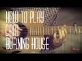 How to play Burning House by Cam - Guitar Lesson Tutorial