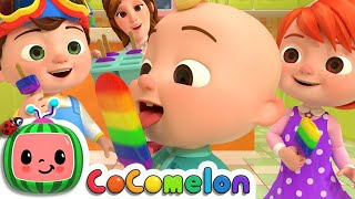 The Colors Song (with Popsicles) | @CoComelon Nursery Rhymes & Kids Songs