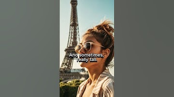 Why the Eiffel Tower Grows in Summer 🌞🗼 | #sciencefacts  #eiffeltower  #shorts #paris #france