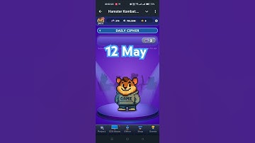 Hamster GameDev Heroes 12 May Daily Cipher