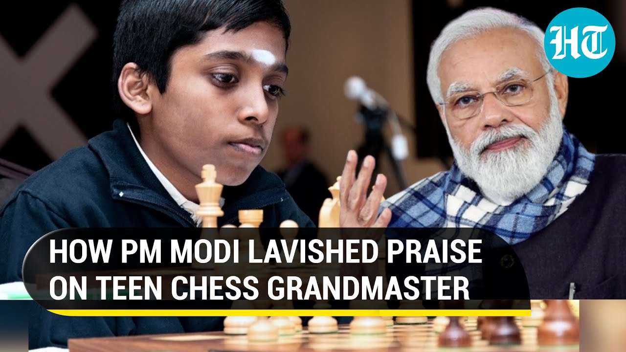 PM Narendra Modi Lauds Chess Prodigy R Praggnanandhaa for