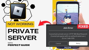 How To Fix Roblox Private Server Link Not Working - Full Guide