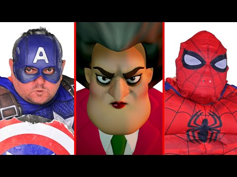 Superheroes VS Scary