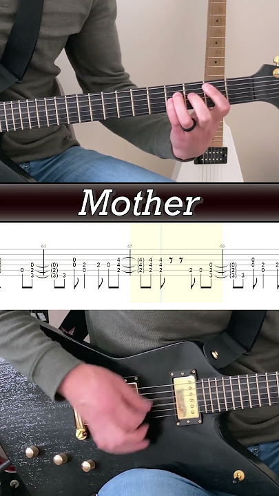 Danzig - Mother (Guitar Tab) #guitartabs