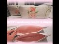 DIY Makeup Bag - (2) Two ways of Sewing